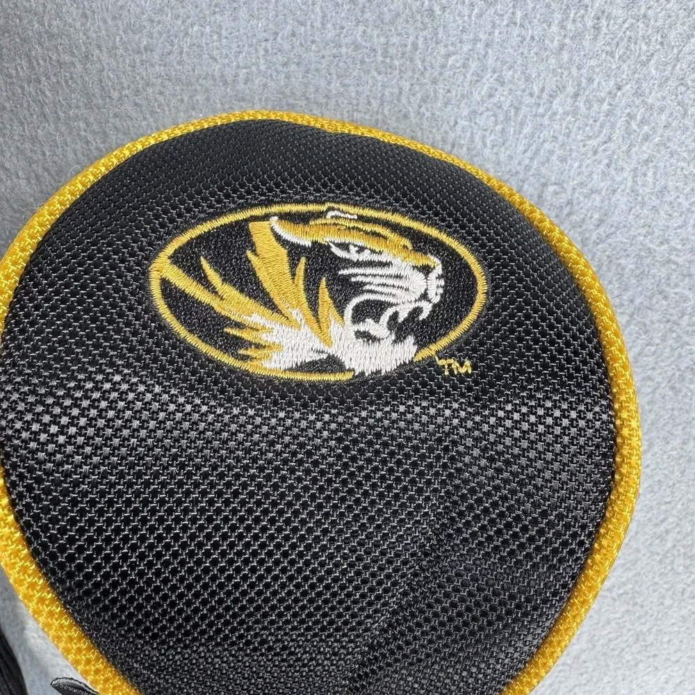 MISSOURI TIGERS DRIVER 1 WOOD & HYBRID HEADCOVER TEAM EFFORT HEAD COVER BLACK